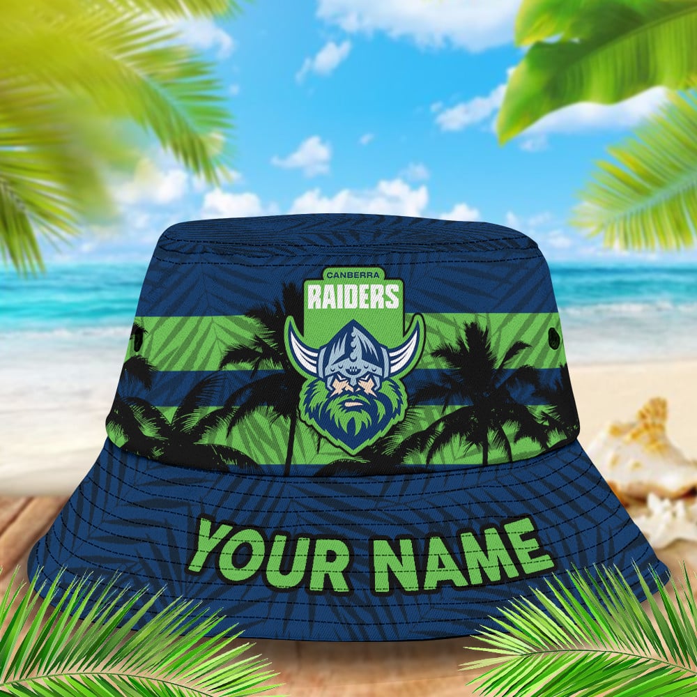 Nrl Canberra Raiders Bucket Hat For Fan