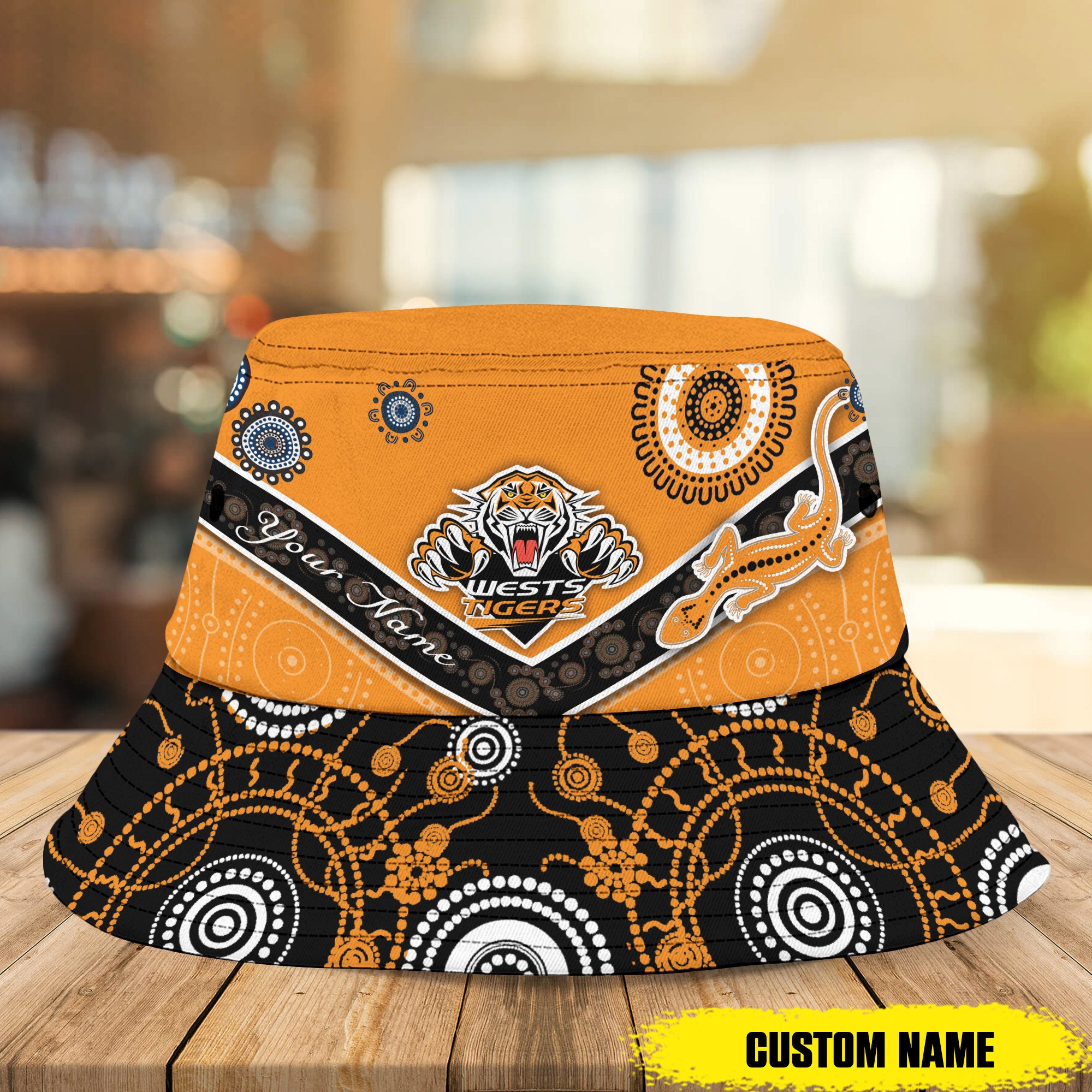Nrl Wests Tigers Bucket Hat For Fans