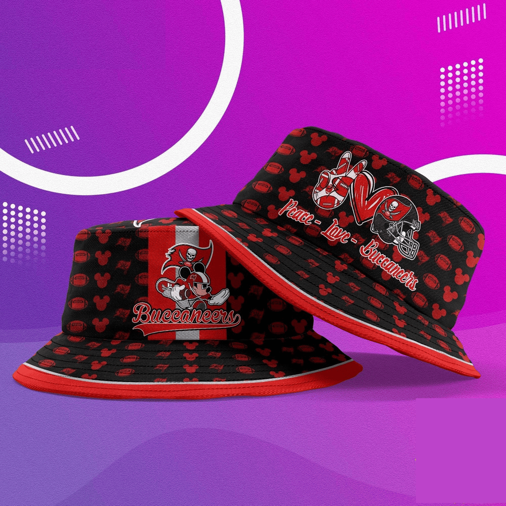 Tampa Bay Buccaneers Nfl Bucket Hat Sport Fan Gift For Fan