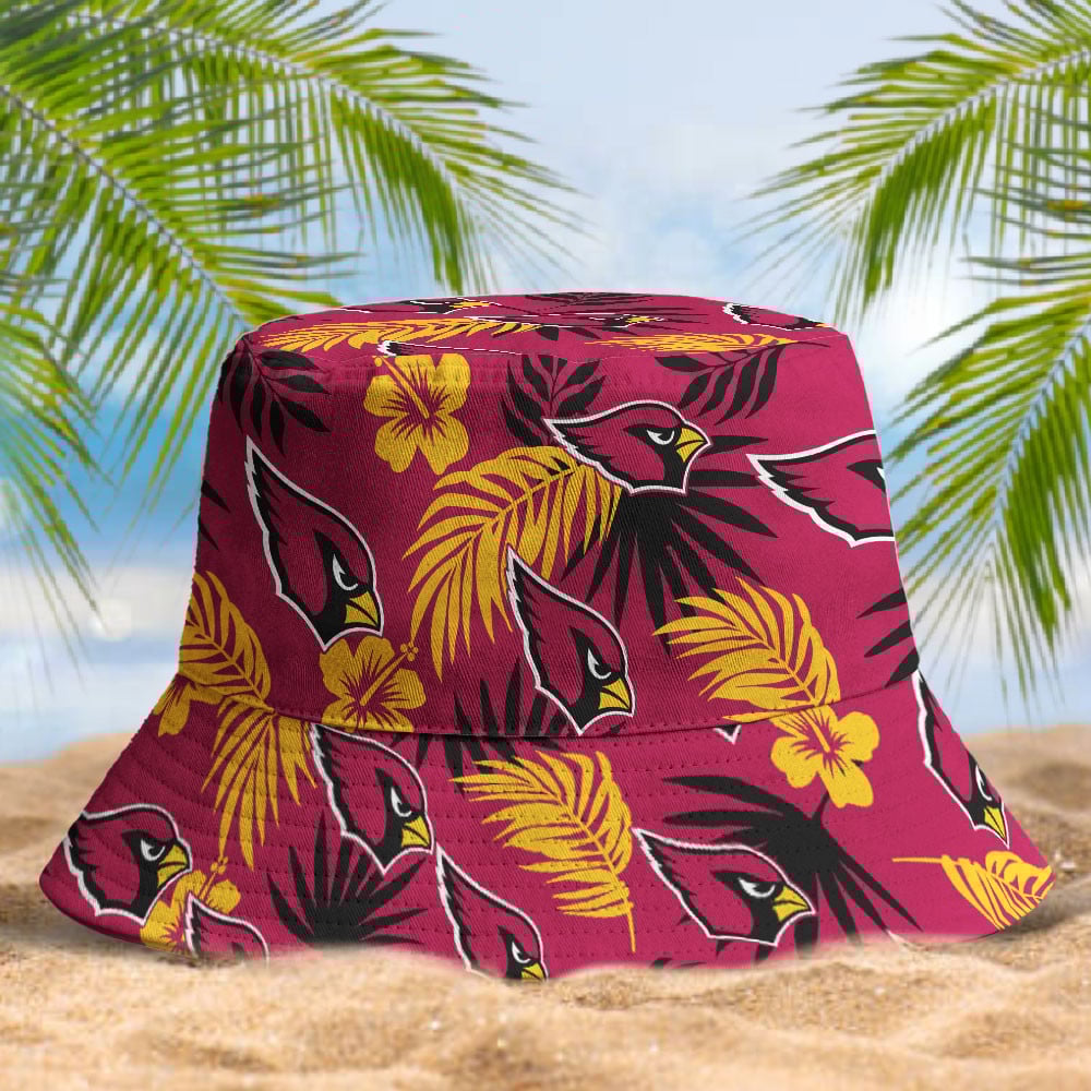 Arizona Cardinals Nfl Bucket Hat Sport Fan Gift