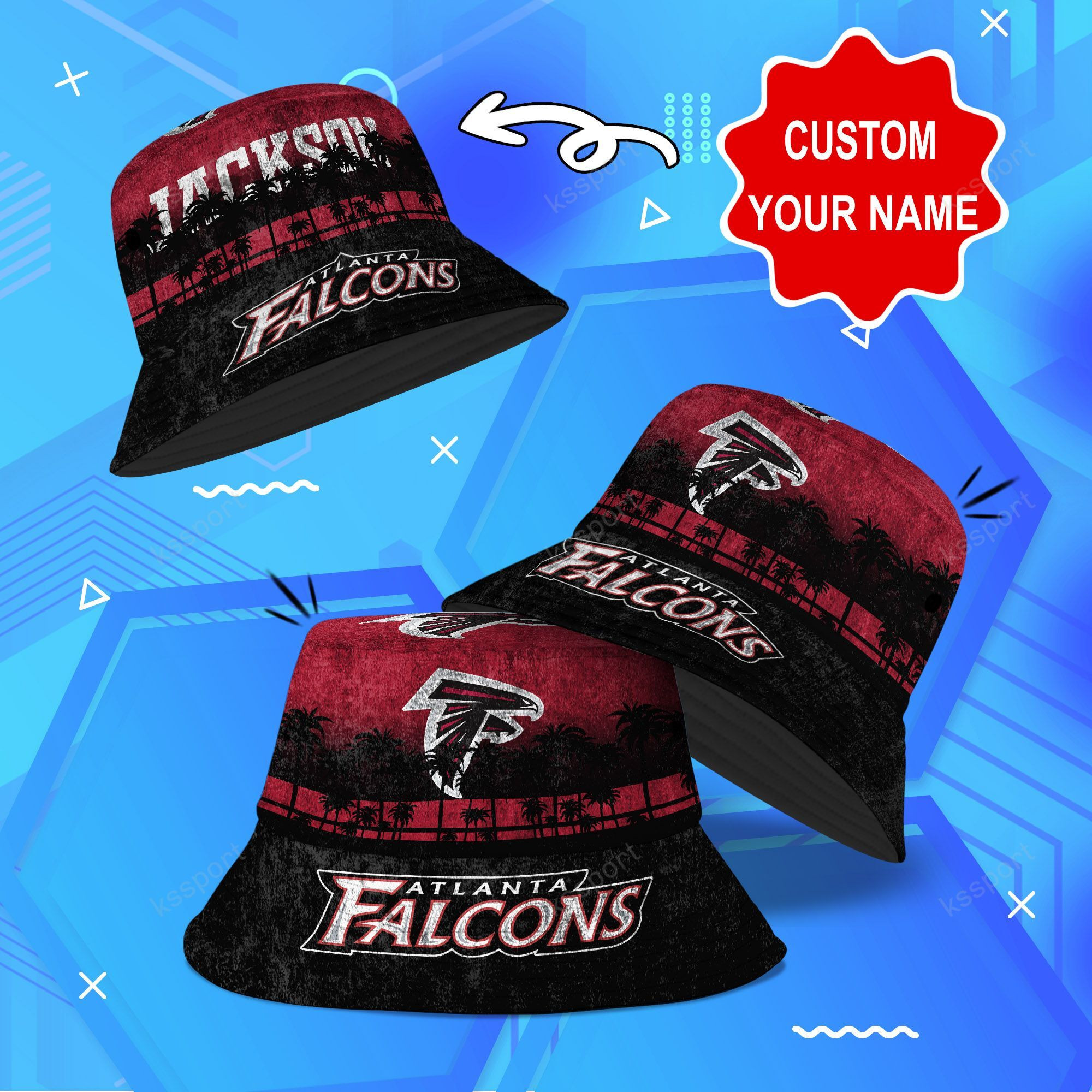 Atlanta Falcons Nfl Bucket Hat