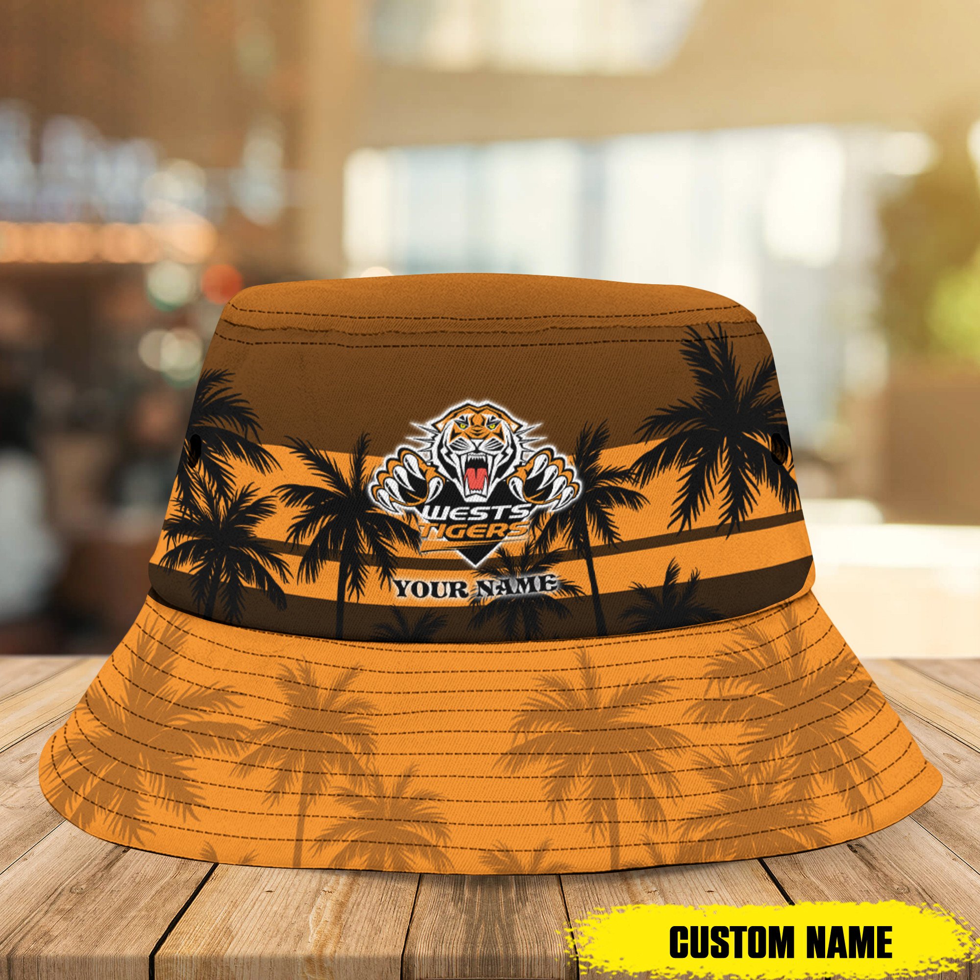Nrl Wests Tigers New Unisex Bucket Hat For Fan