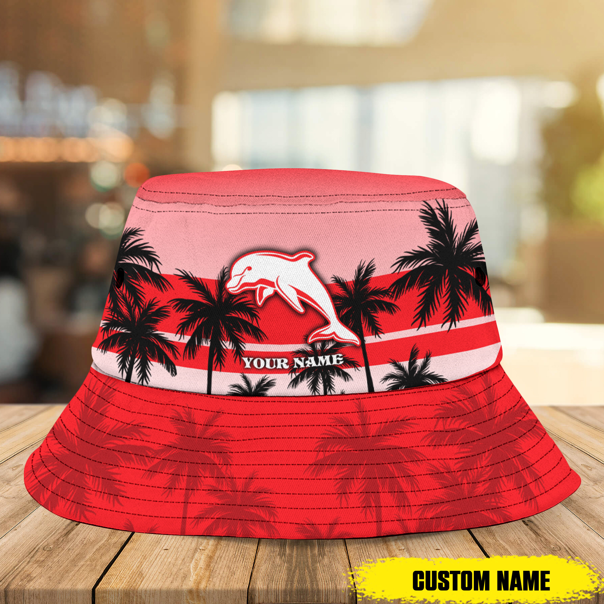 Nrl Dolphins New Unisex Bucket Hat For Fan