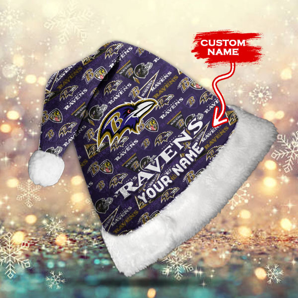 Baltimore Ravens Nfl Christmas Hat