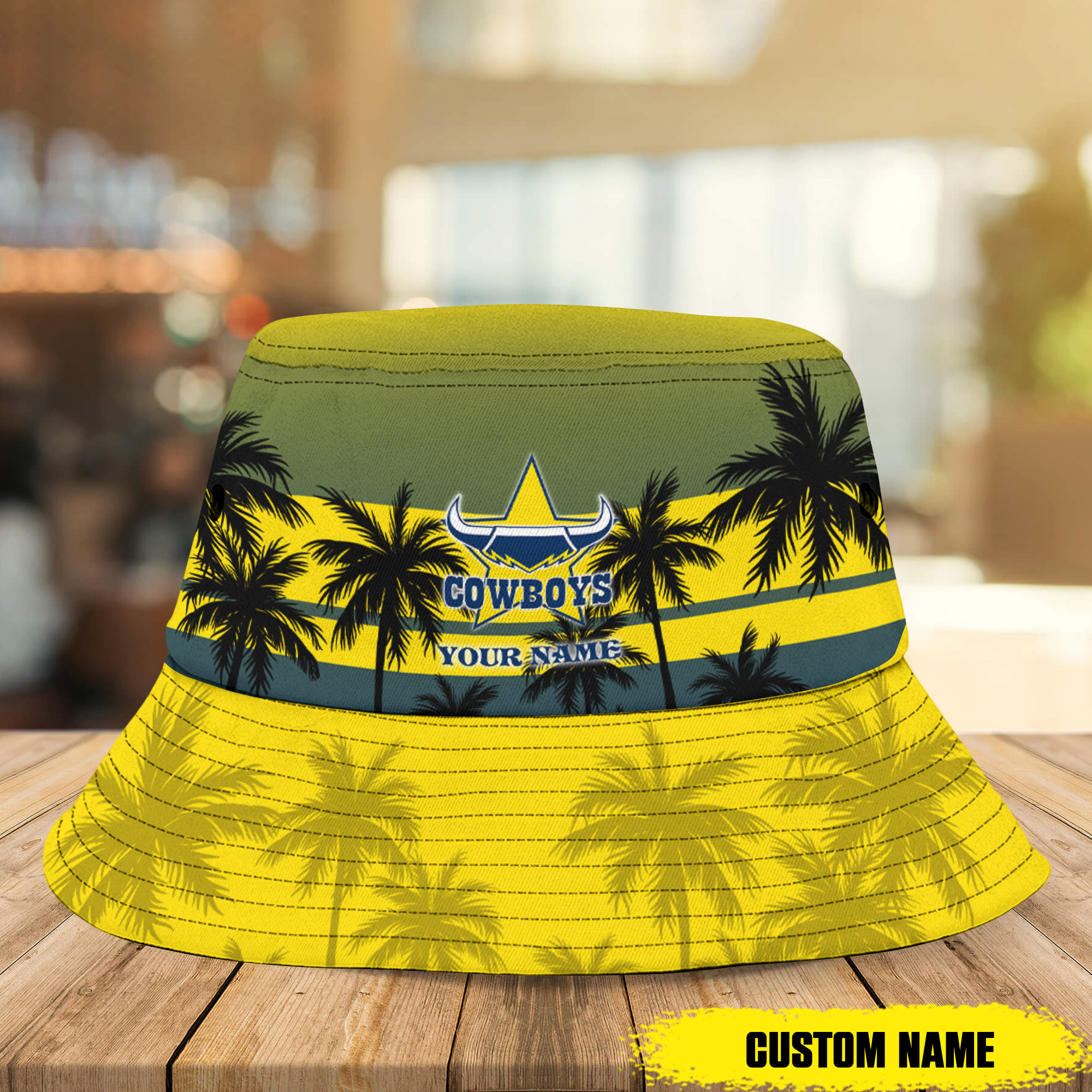 Nrl North Queensland Cowboys New Unisex Bucket Hat For Fan