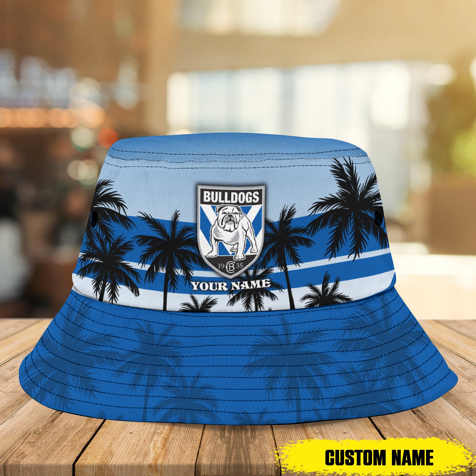 Nrl Canterbury-Bankstown Bulldogs New Unisex Bucket Hat For Fan