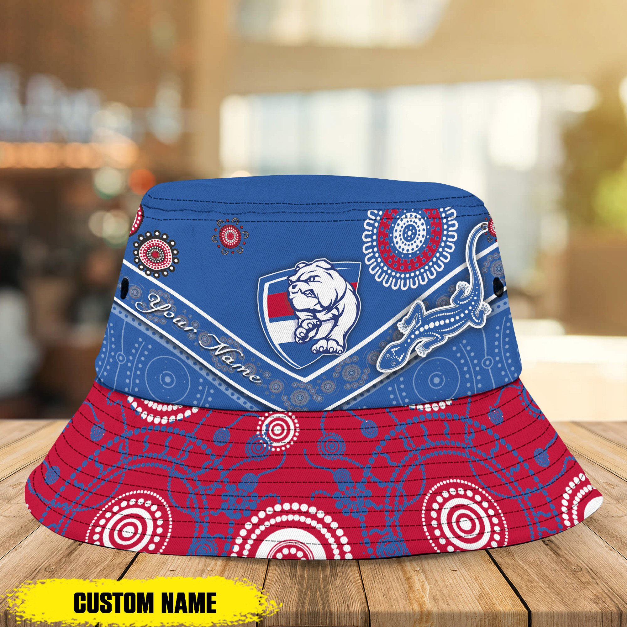 Western Bulldogs Bucket Hat For Fans