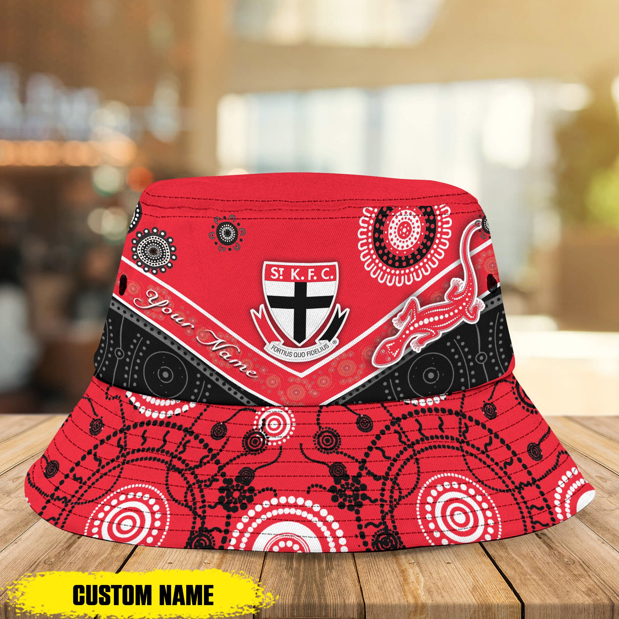 St Kilda Bucket Hat For Fans