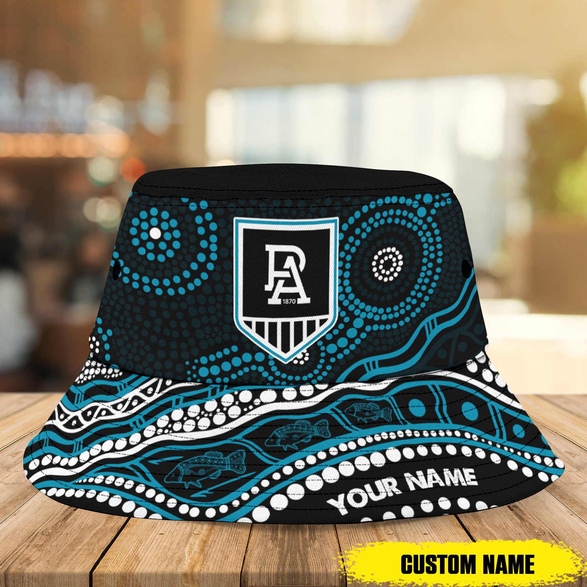 Port Adelaide Bucket Hat For Fans