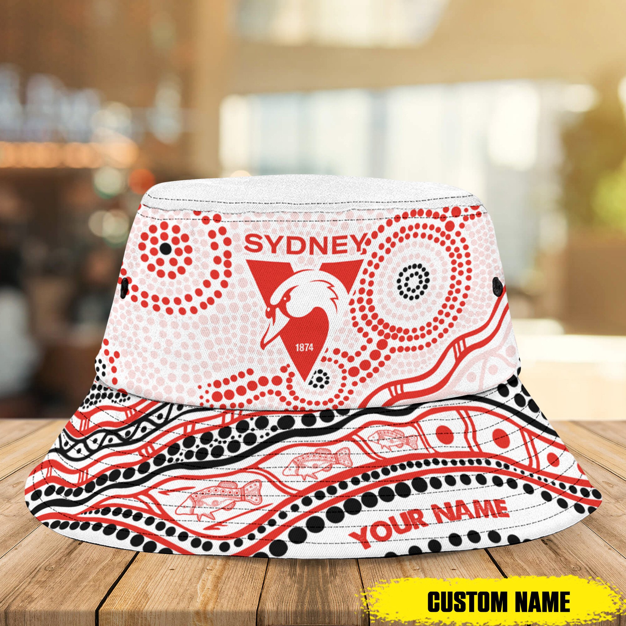 Sydney Swans Bucket Hat For Fans