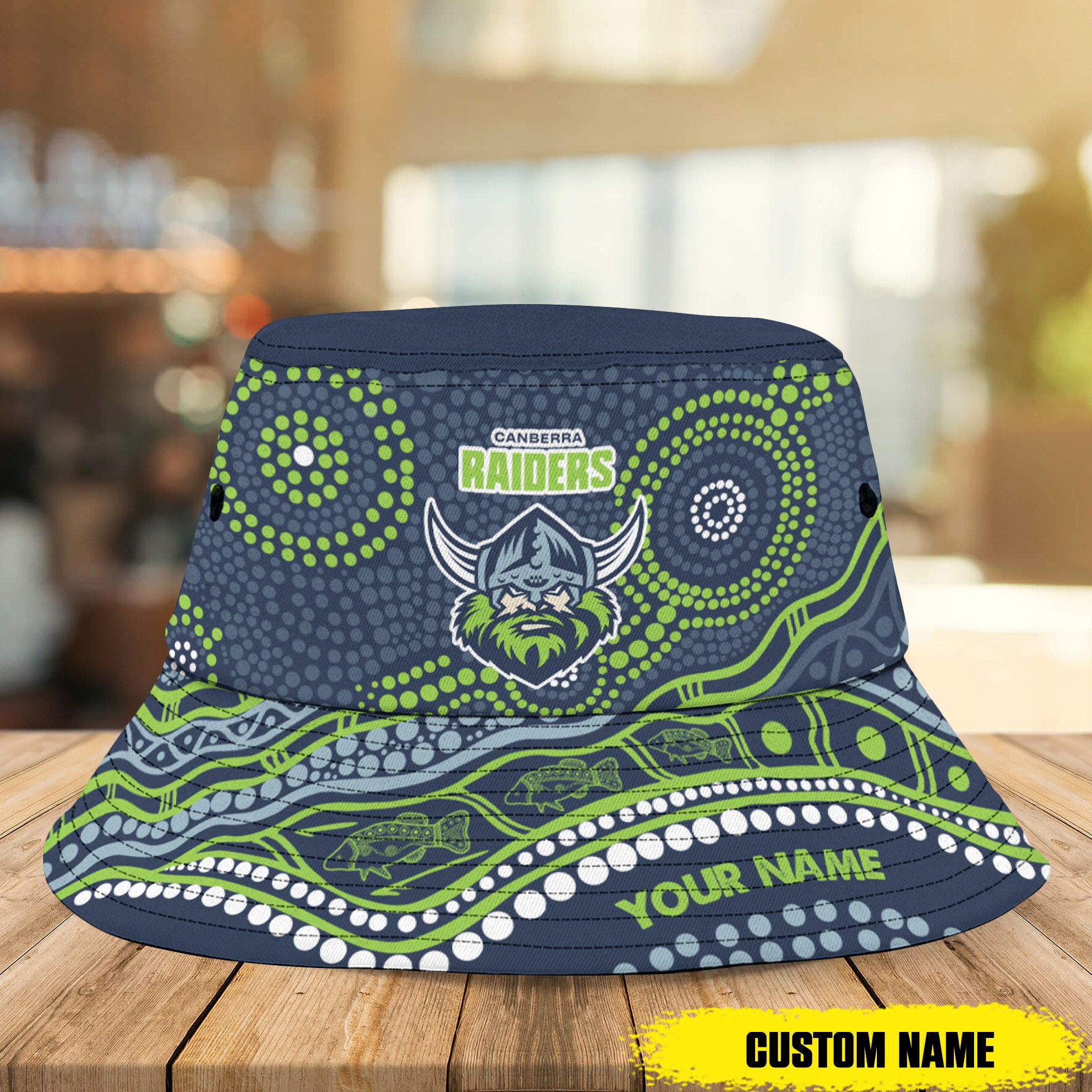 Nrl Canberra Raiders Bucket Hat For Fans ?Limited Edition