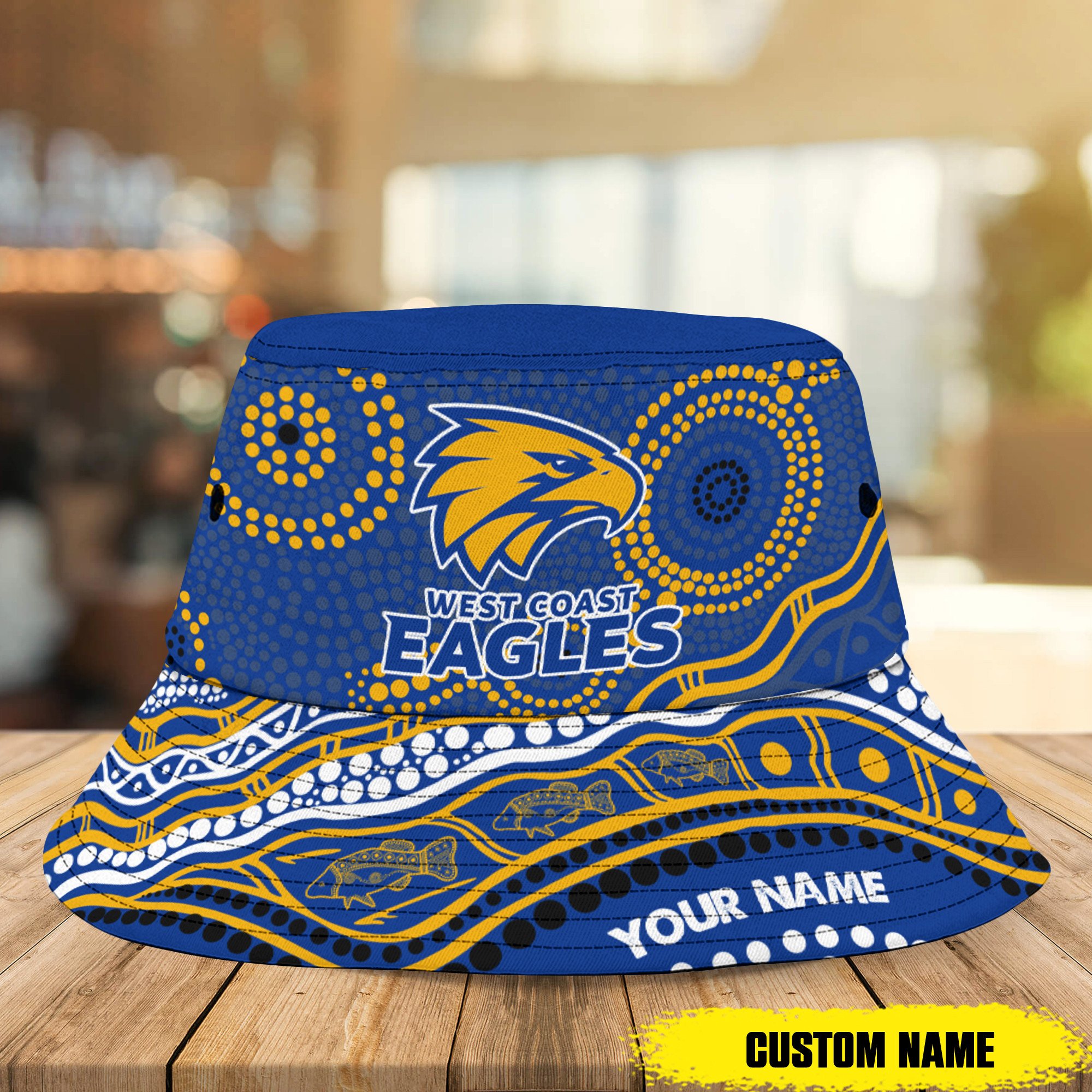 West Coast Eagles Bucket Hat For Fans
