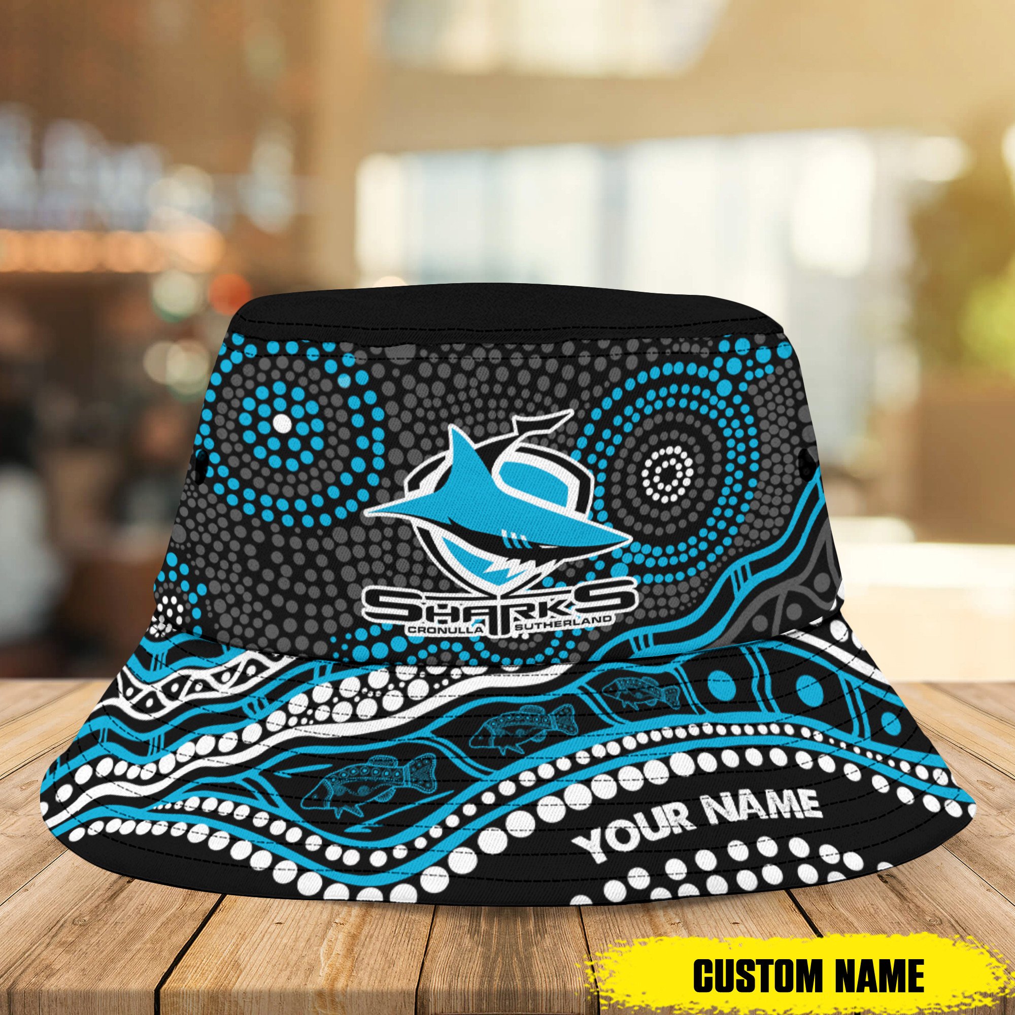 Nrl Cronulla Sharks Bucket Hat For Fans ?Limited Edition