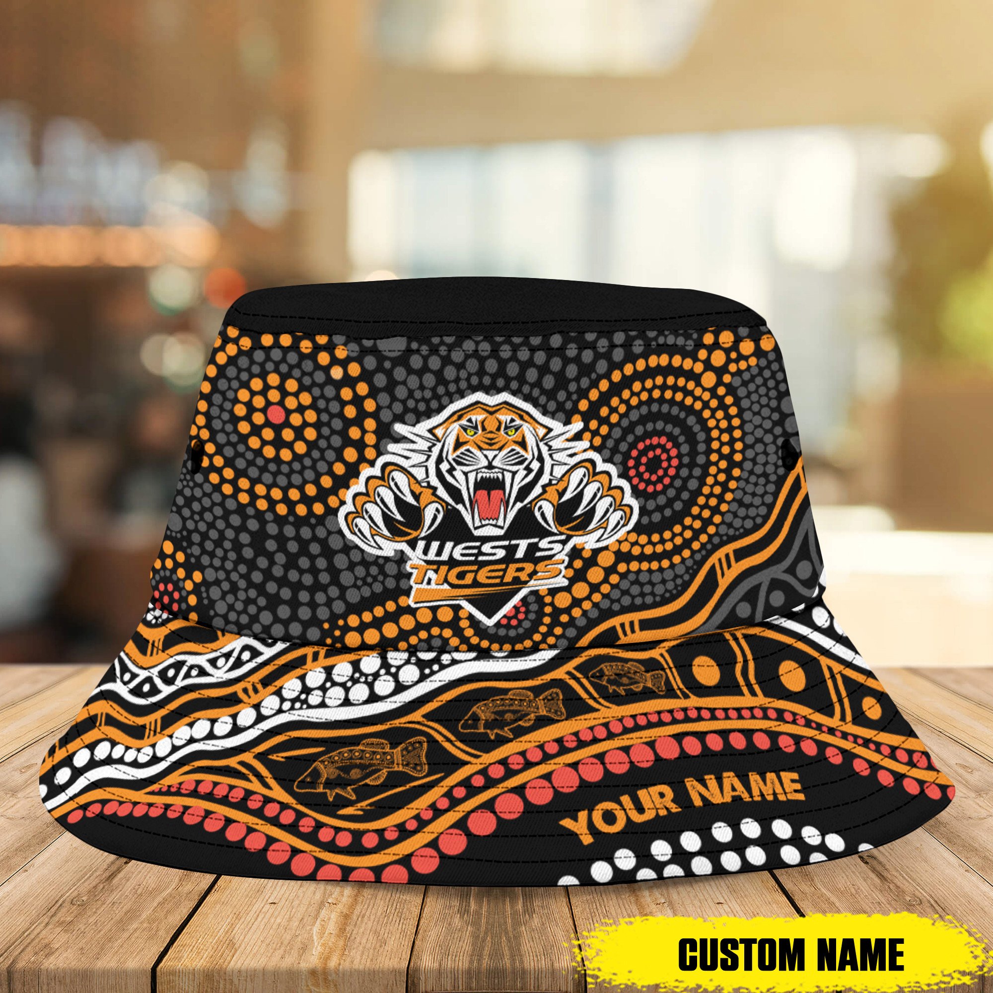 Nrl Wests Tigers Bucket Hat For Fans ?Limited Edition