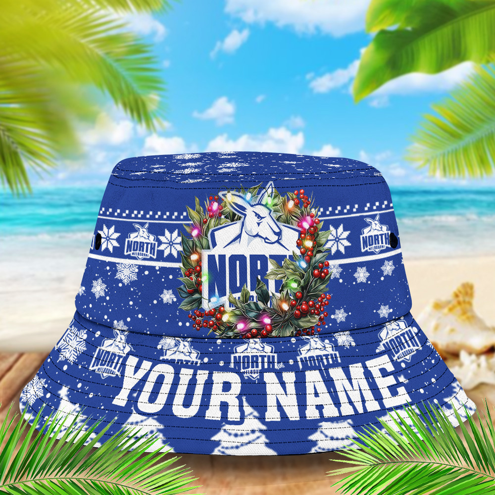 North Melbourne Christmas Bucket Hat For Christmas Season
