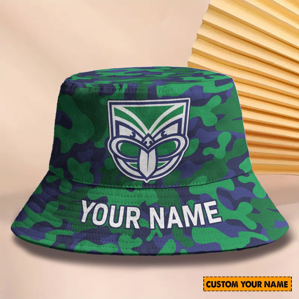 Nrl Warriors New Bucket Hat For Fan