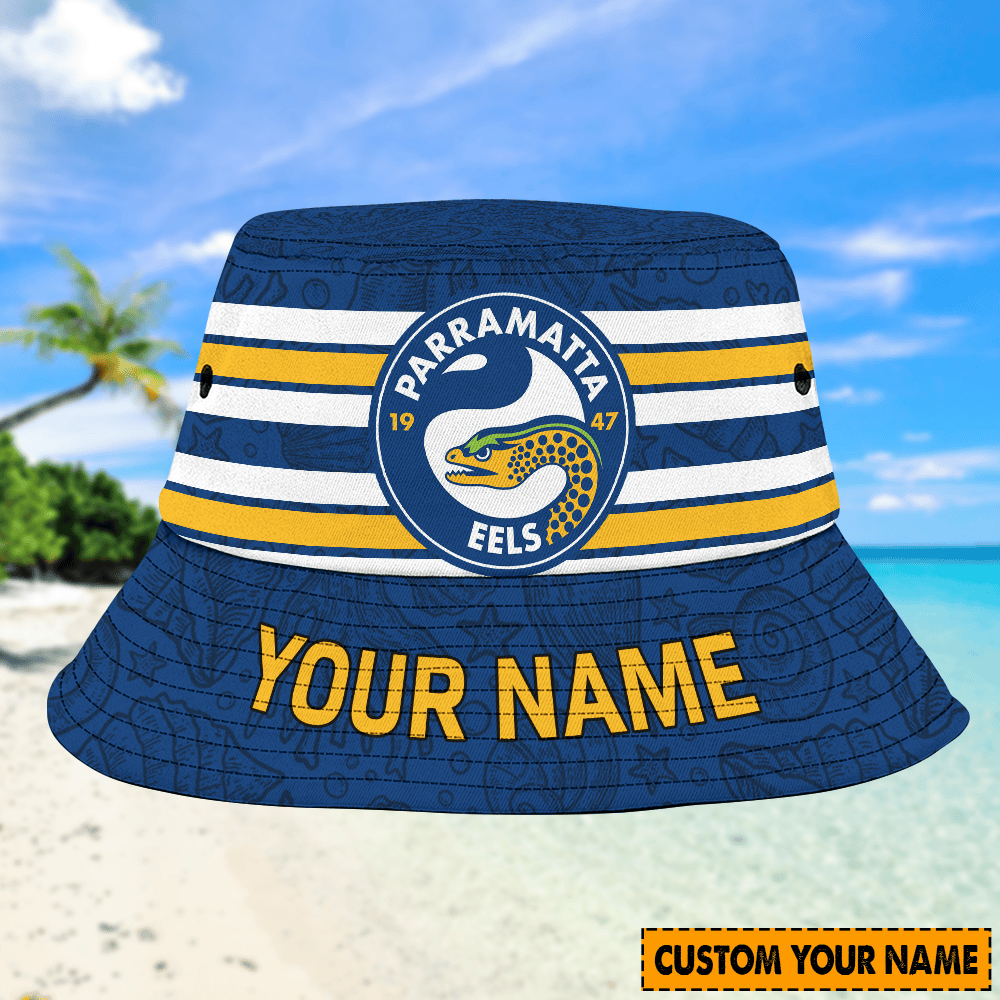 Nrl Parramatta Eels Bucket Hat For Fan