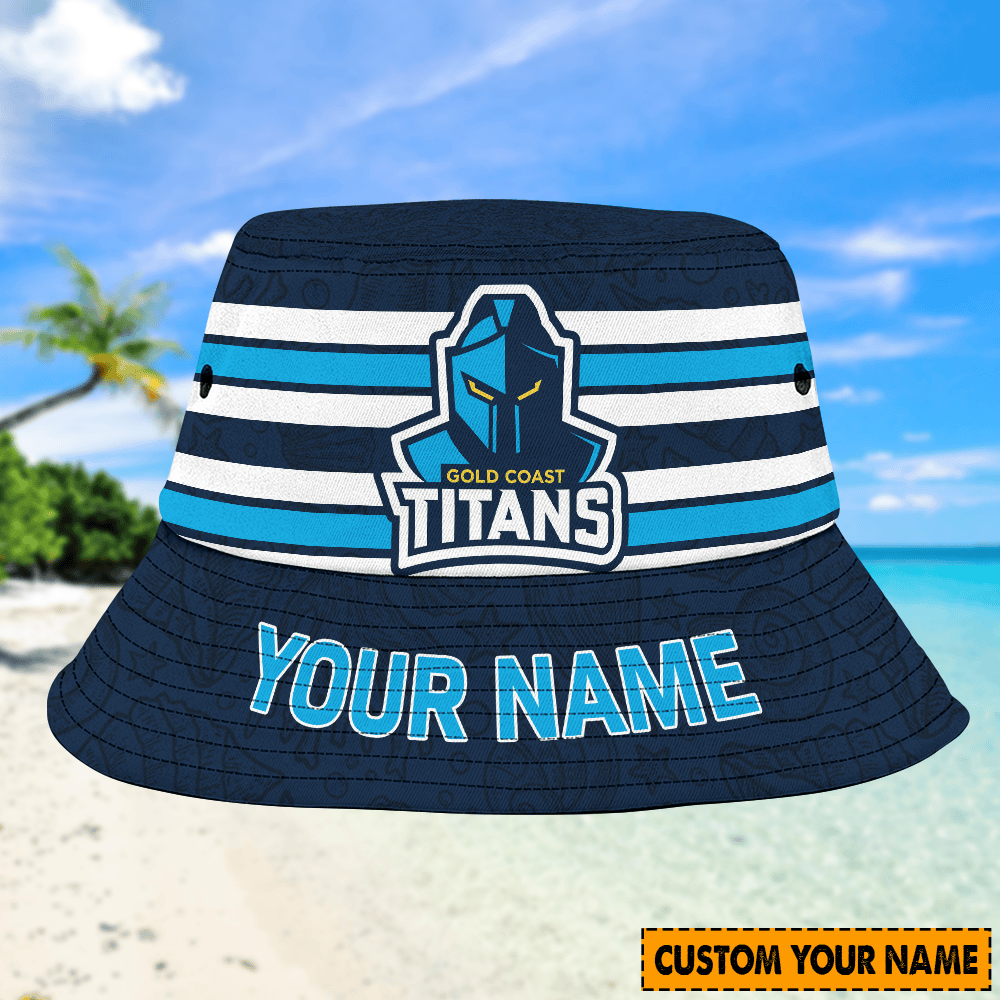 Nrl Gold Coast Titans Bucket Hat For Fan