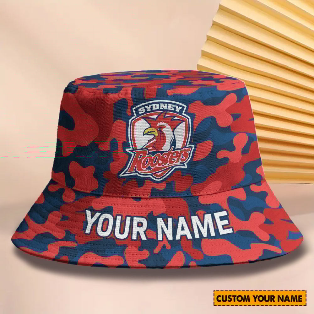 Nrl Sydney Roosters New Bucket Hat For Fan
