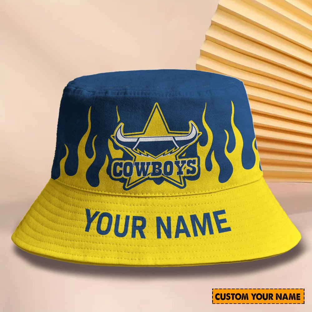 Nrl North Queensland Cowboys New Bucket Hat For Fan