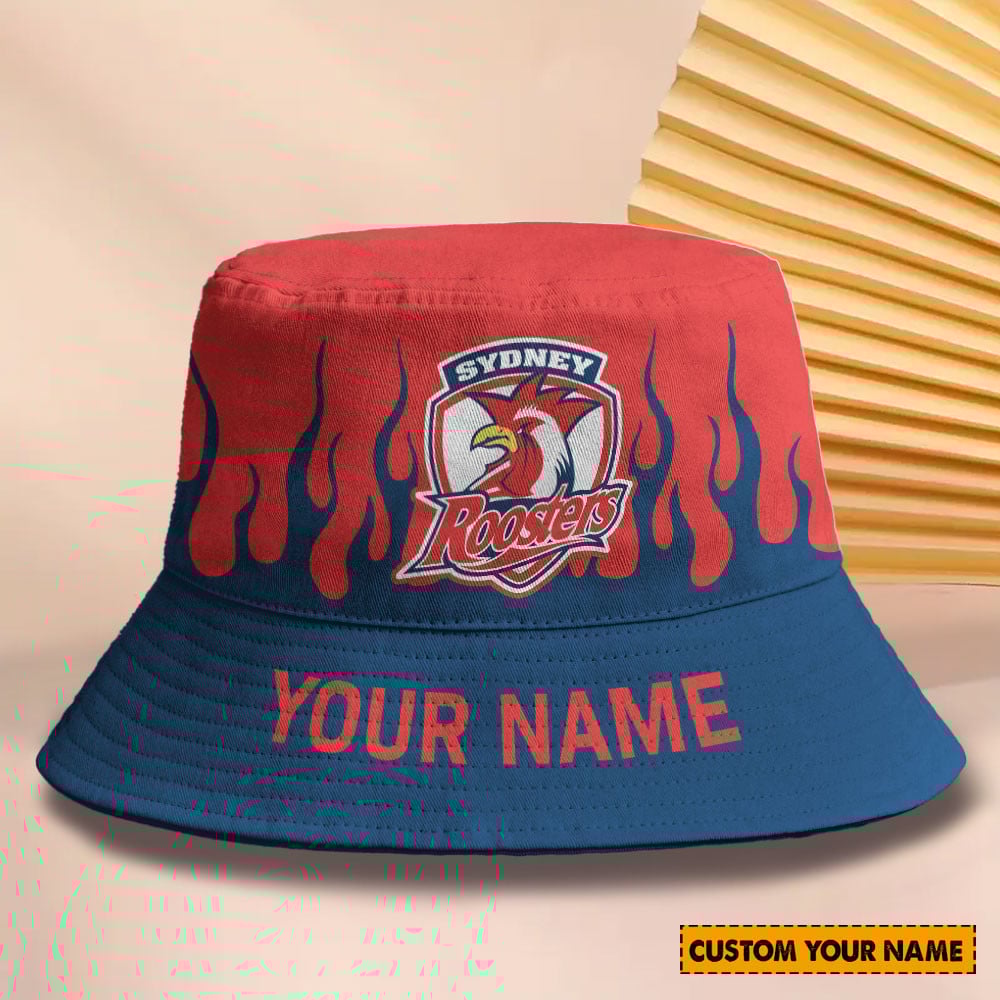Nrl Sydney Roosters New Bucket Hat For Fan