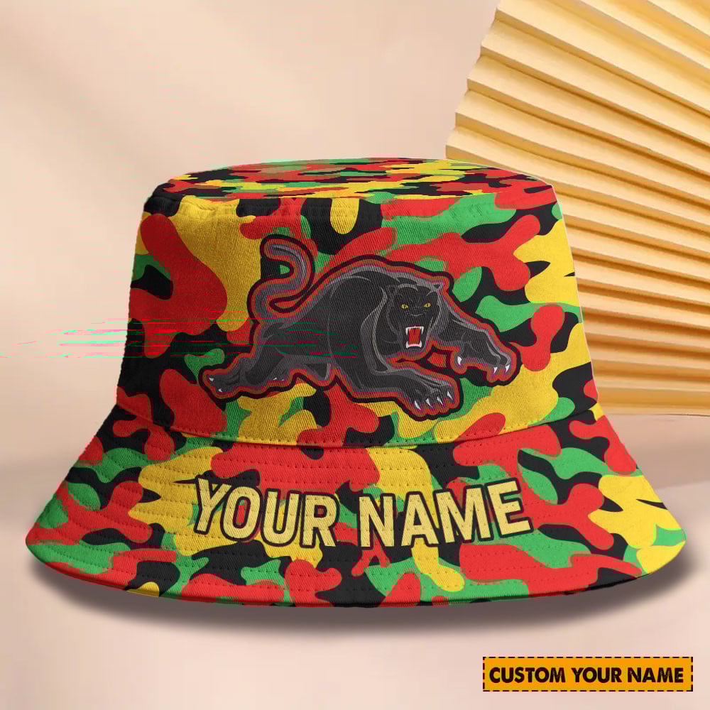 Nrl Penrith Panthers New Bucket Hat For Fan