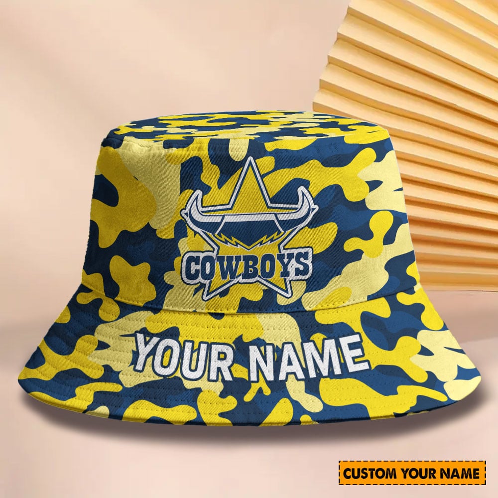 Nrl North Queensland Cowboys New Bucket Hat For Fan
