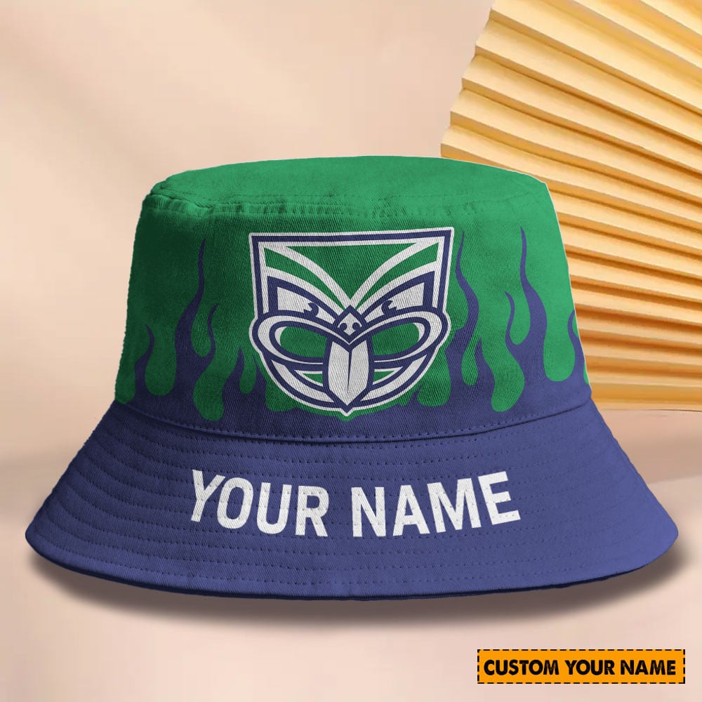 Nrl Warriors New Bucket Hat For Fan