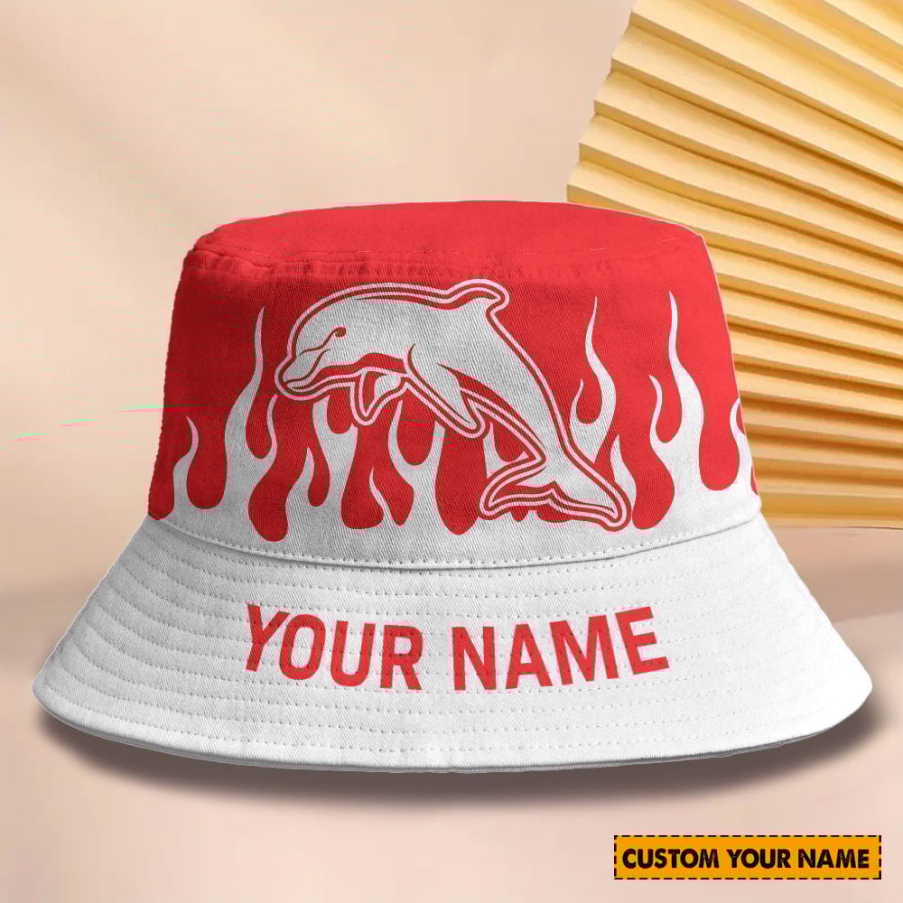 Nrl Dolphins New Bucket Hat For Fan