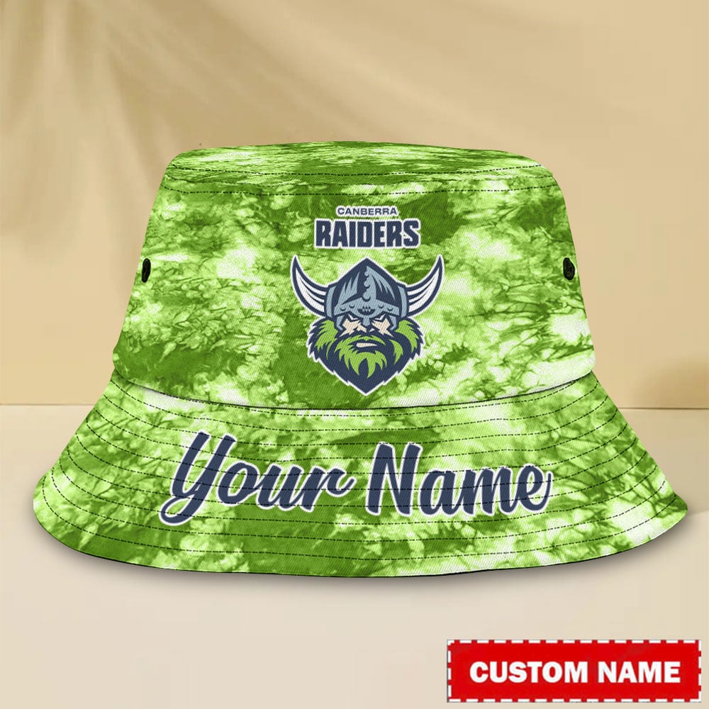 Nrl Canberra Raiders Bucket Hat For Fan