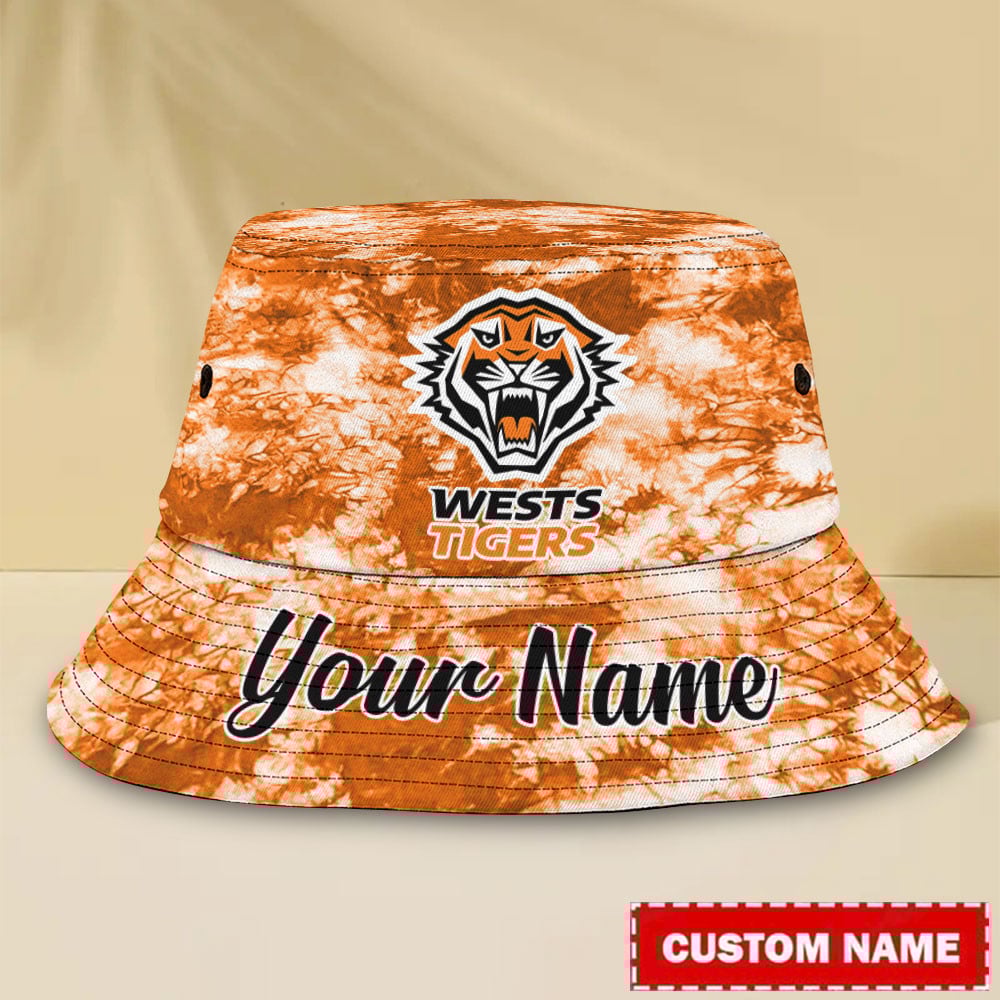 Nrl Wests Tigers Bucket Hat For Fan
