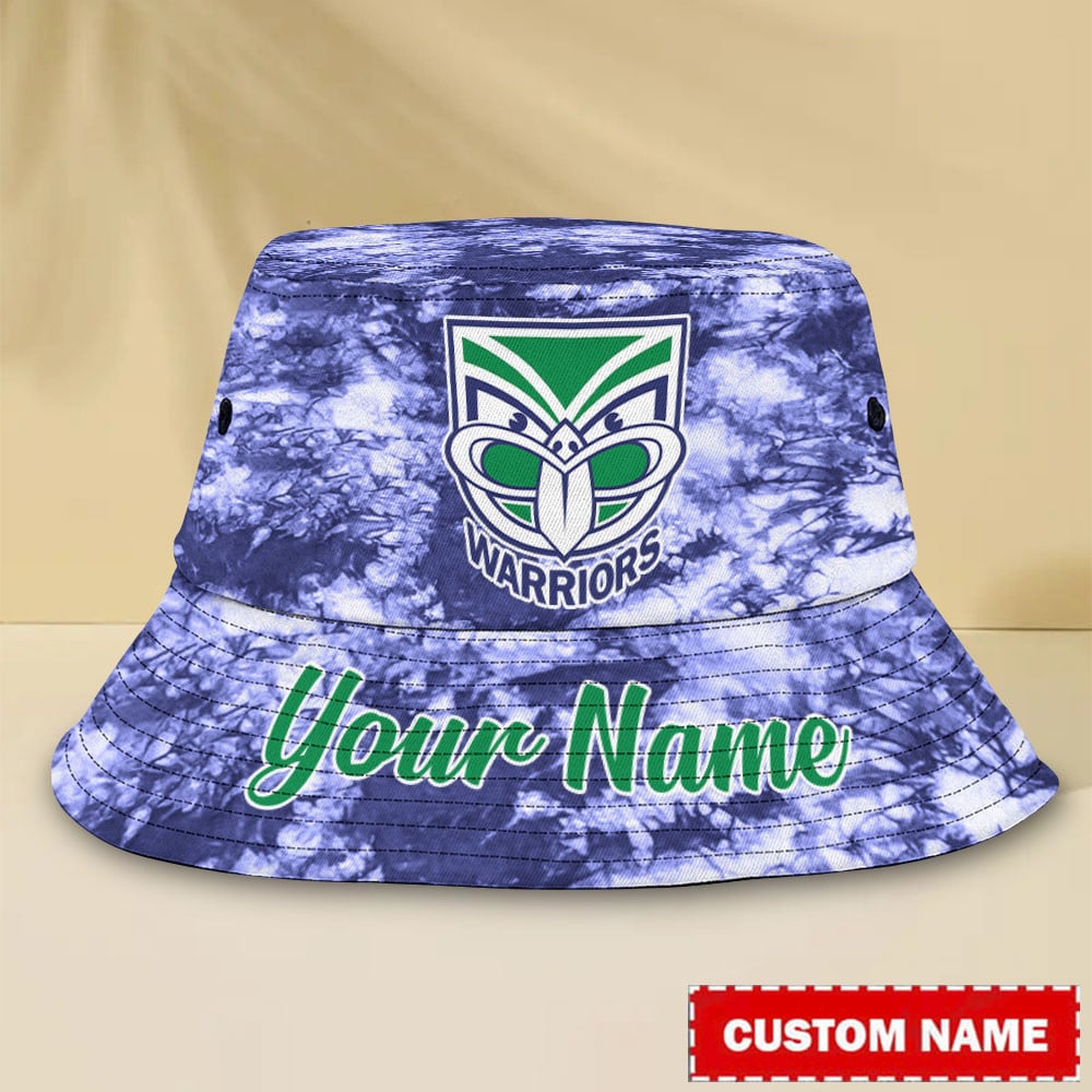 Nrl Warriors Bucket Hat For Fan