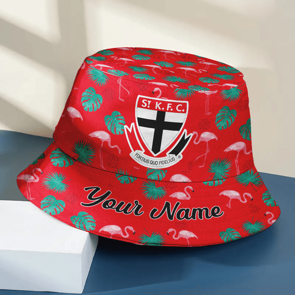 St Kilda Aloha Bucket Hat For Fans