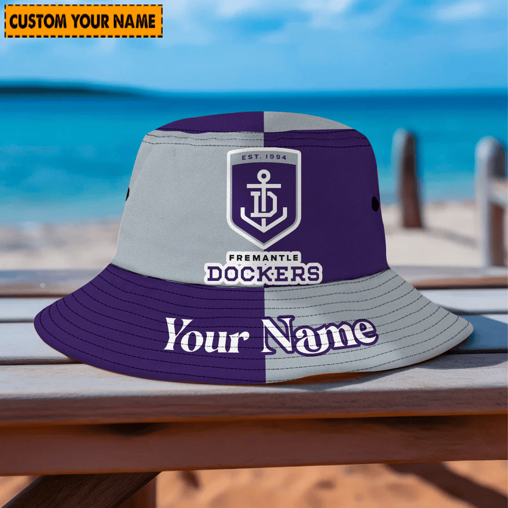 Fremantle Custom Name Bucket Hat For Fan