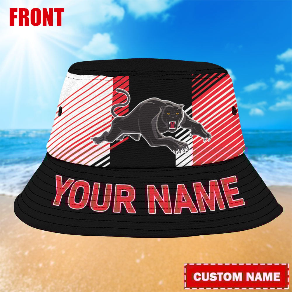 Nrl Penrith Panthers Bucket Hat For Fan