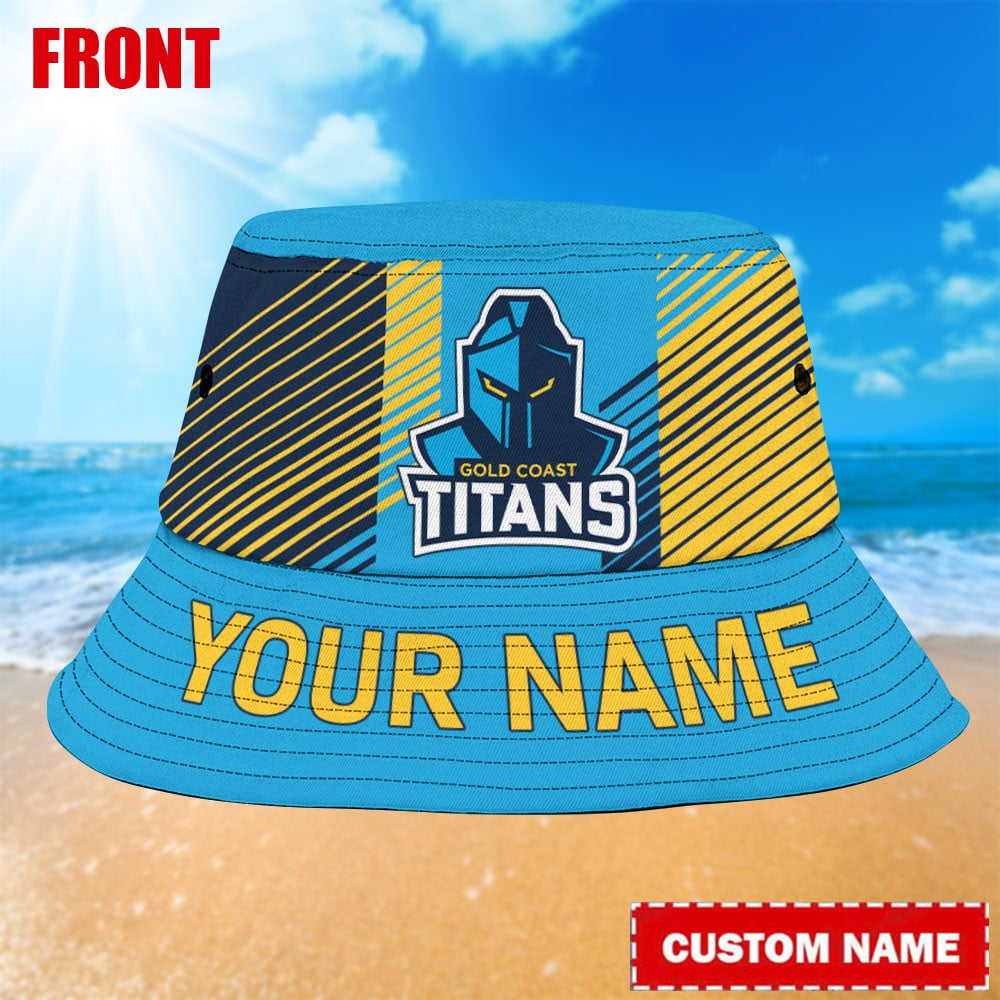 Nrl Gold Coast Titans Bucket Hat For Fan
