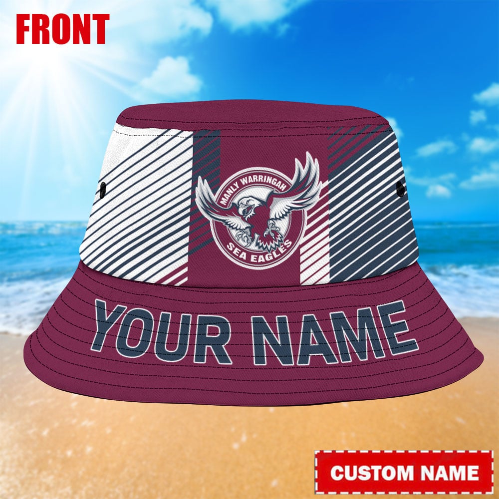 Nrl Manly-Warringah Sea Eagles Bucket Hat For Fan