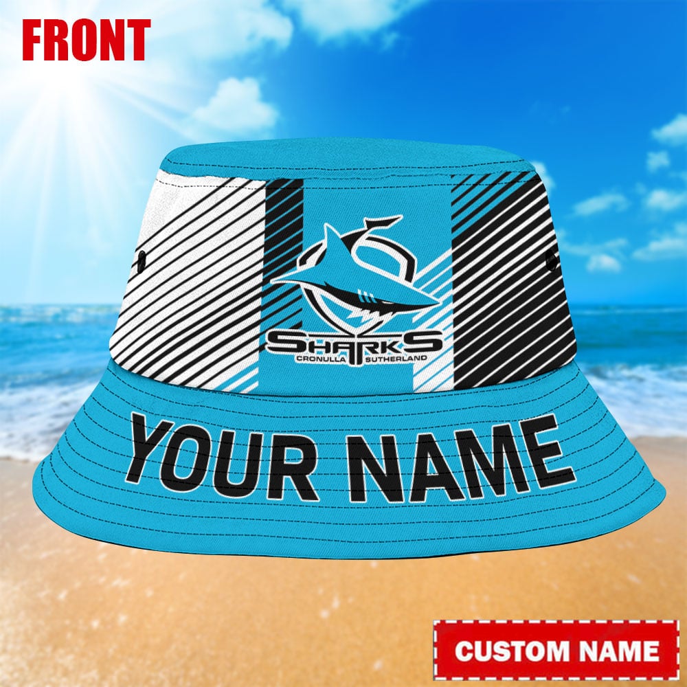 Nrl Cronulla-Sutherland Sharks Bucket Hat For Fan