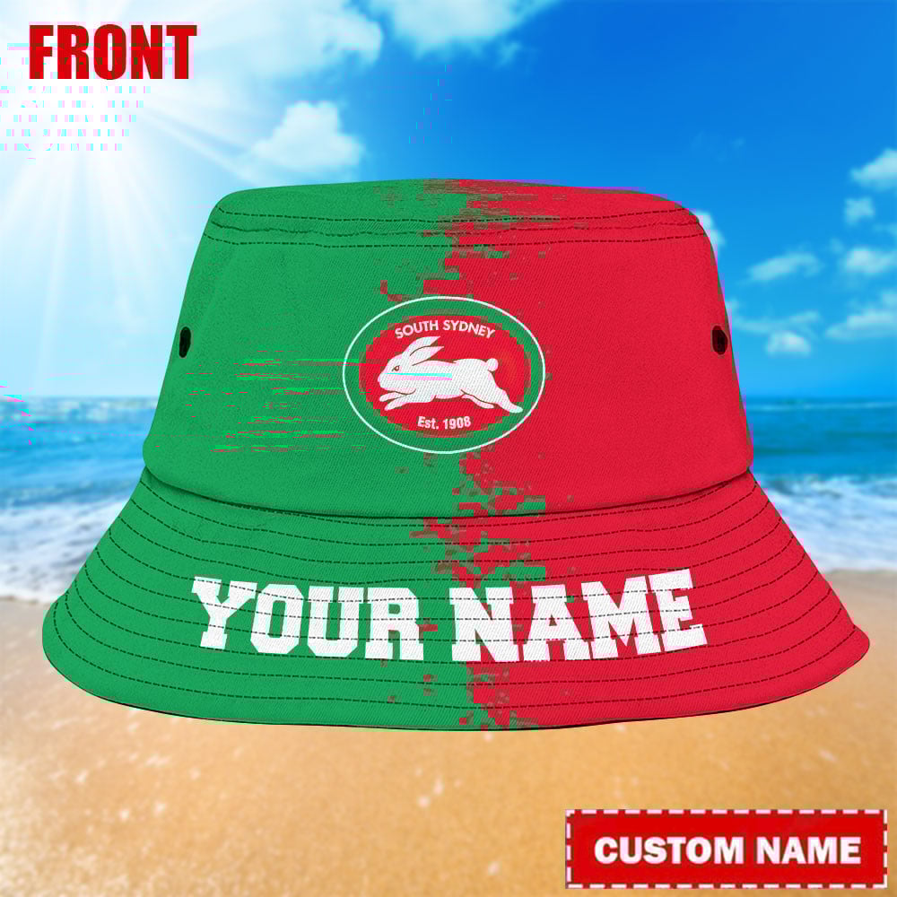 Nrl South Sydney Rabbitohs Bucket Hat For Fan