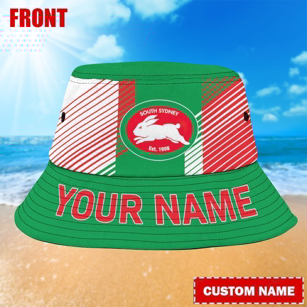 Nrl South Sydney Rabbitohs Bucket Hat For Fan