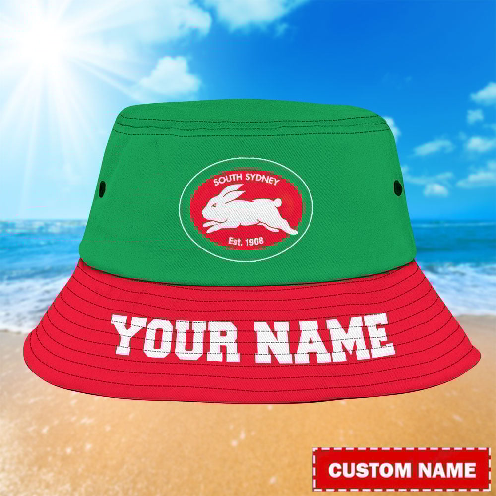 Nrl South Sydney Rabbitohs Bucket Hat For Fan