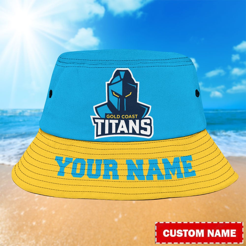 Nrl Gold Coast Titans Bucket Hat For Fan