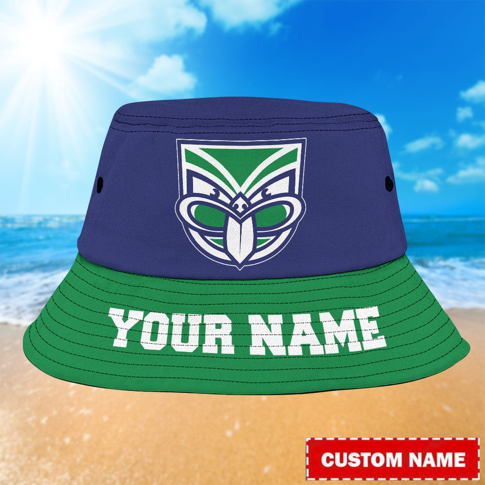 Nrl Warriors Bucket Hat For Fan