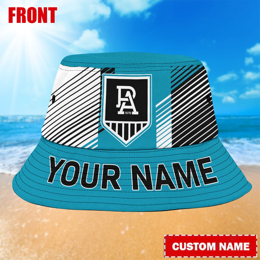 Port Adelaide Bucket Hat For Fan