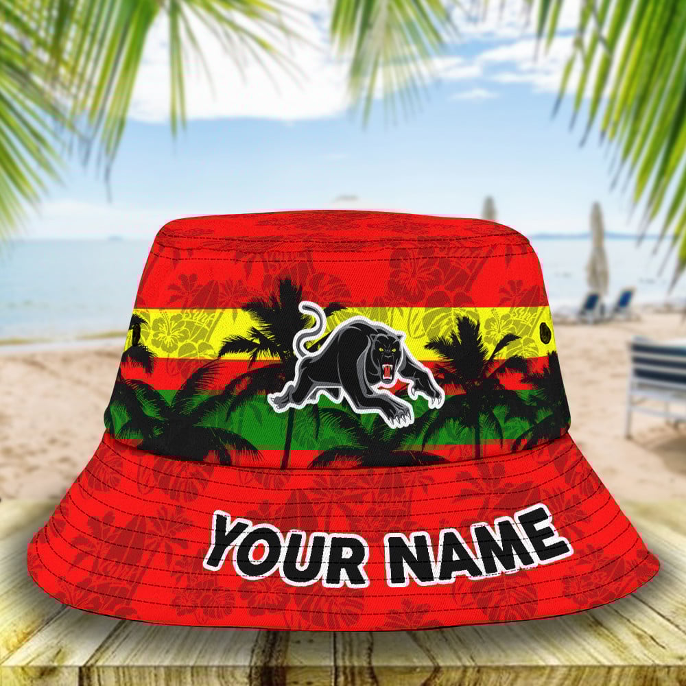 Nrl Penrith Panthers Bucket Hat For Fan