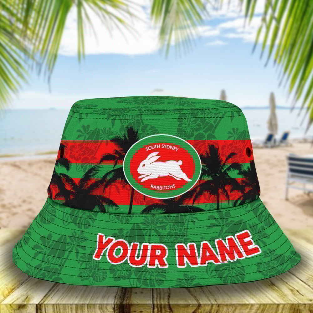 Nrl South Sydney Rabbitohs Bucket Hat For Fan