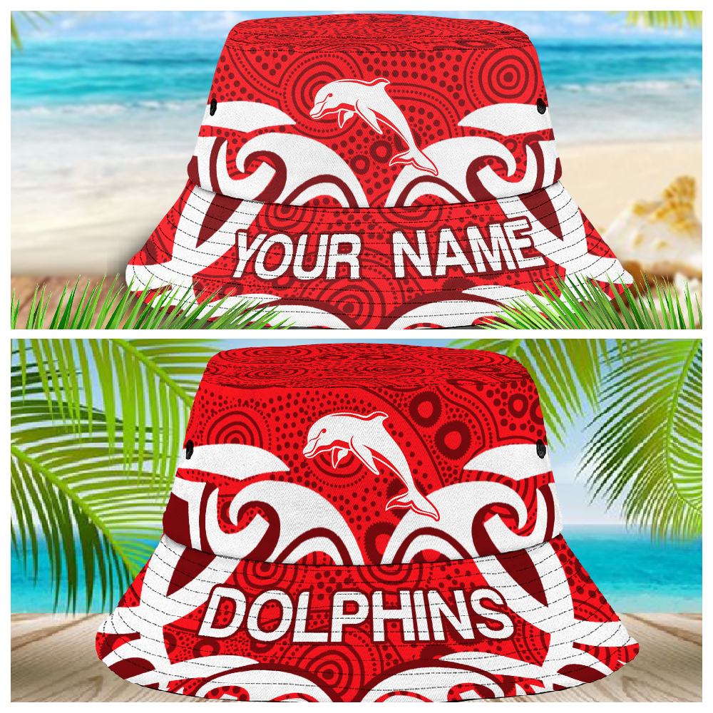 Nrl Dolphins Bucket Hat For Lover, Boyfriend, Husband