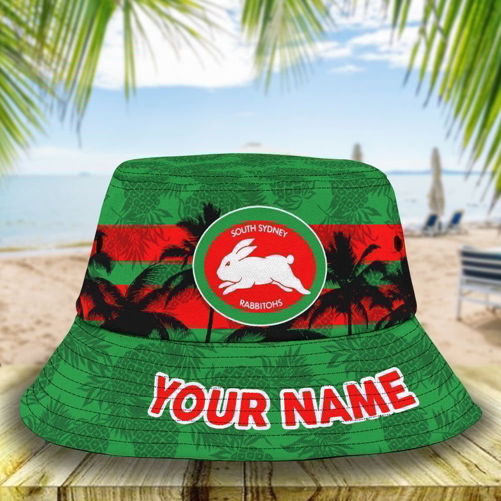 Nrl South Sydney Rabbitohs Bucket Hat For Fan