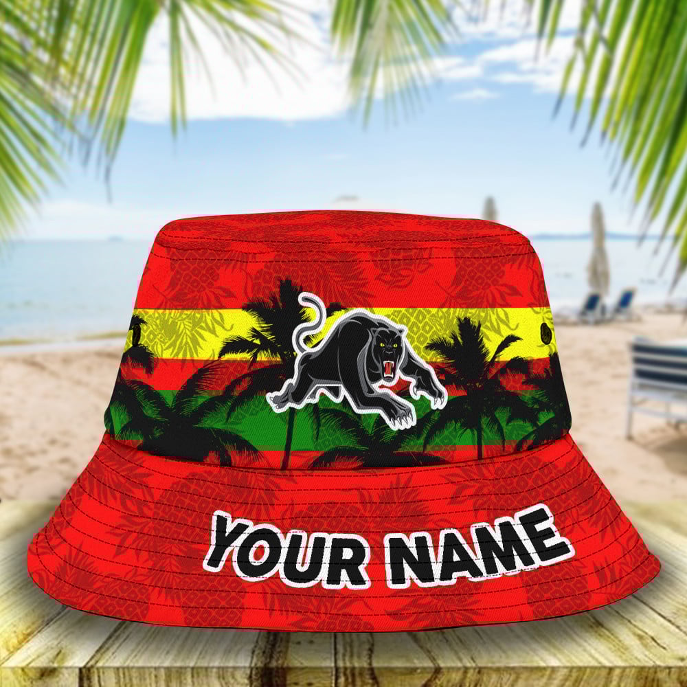 Nrl Penrith Panthers Bucket Hat For Fan