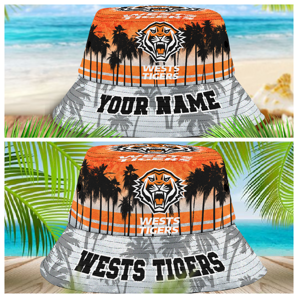 Nrl Wests Tigers Bucket Hat For Lover, Boyfriend, Husband